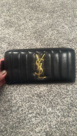 YSL Zipper Long Wallet