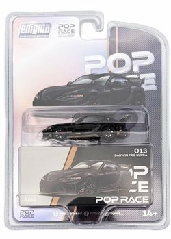 Pop Race 1:64 Darwin Pro Supra Black #013 Enigma Exclusive Edition
