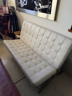 White couch