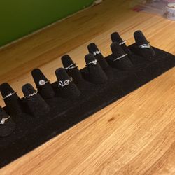 New Assorted Silver Color Rings