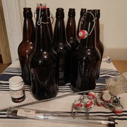 Homebrew 1 liter Swing-Top bottles and other supplies