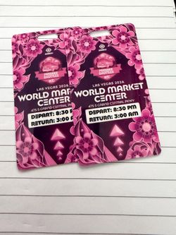 2 EDC premier shuttle passes