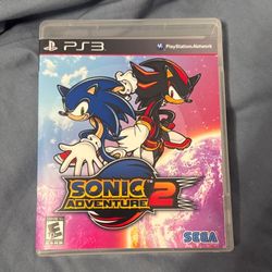 Sonic Adventure 2 Custom PS3 Case (NO GAME INC)