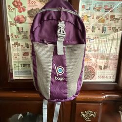 Free, backpack, purple