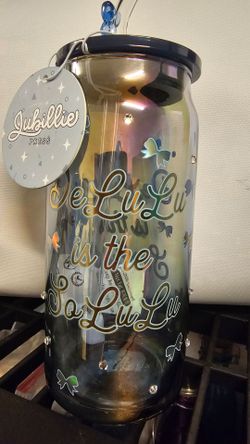 Glass Lulu tumbler brand new
