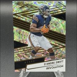 2025 Revolution Fractal #165 D'Andre Swift #/99