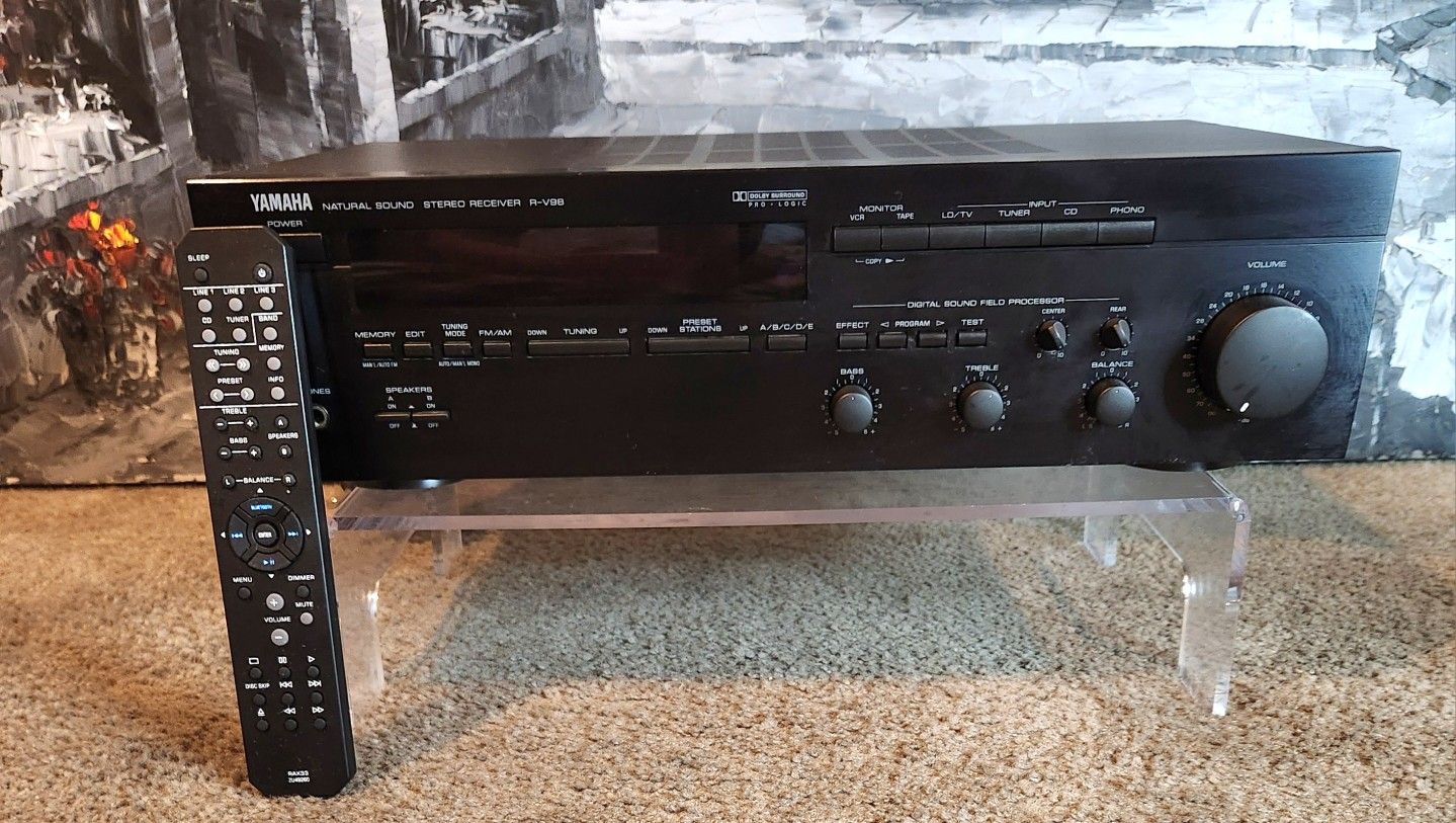 Yamaha R V98 vintage Natural Sound AV receiver