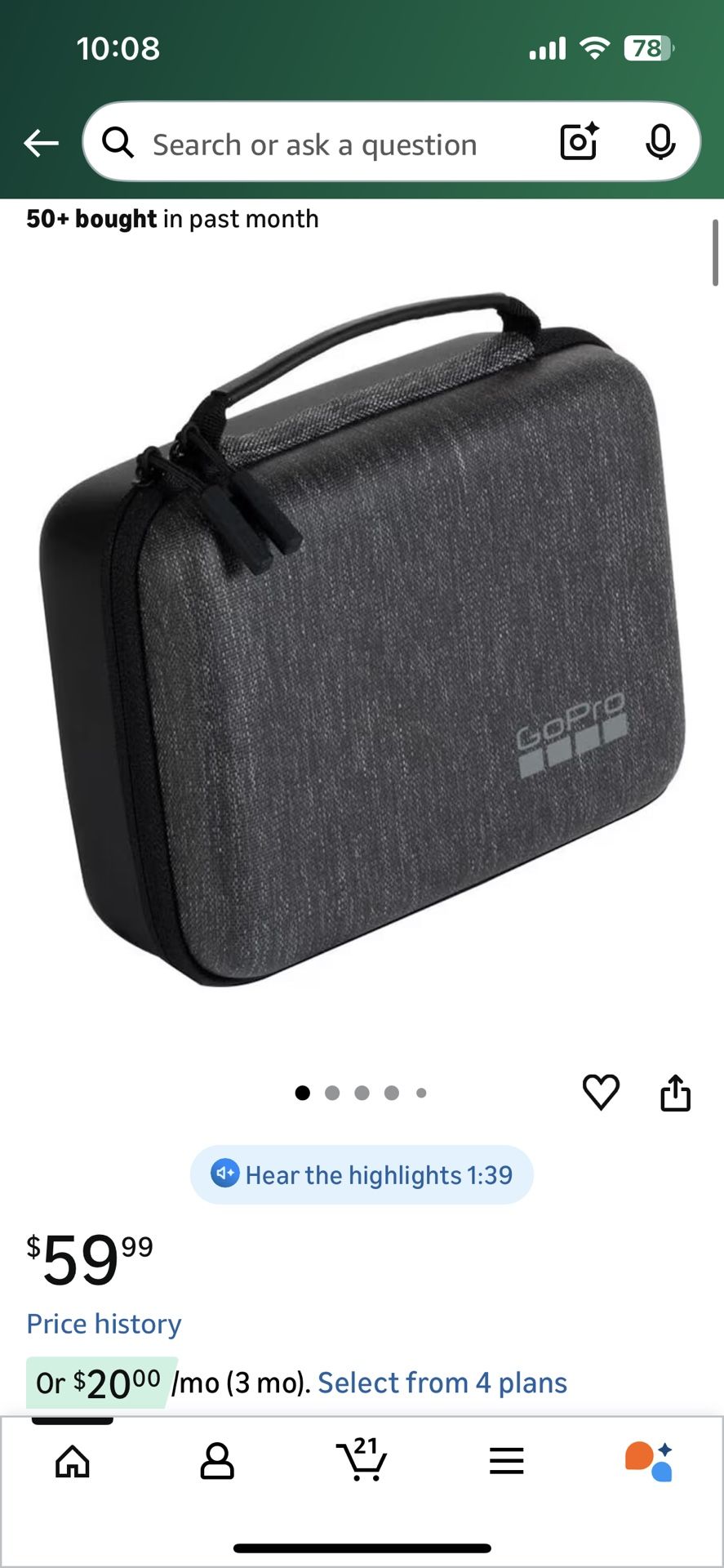 New GoPro Accessories Box & GoPro Tripod