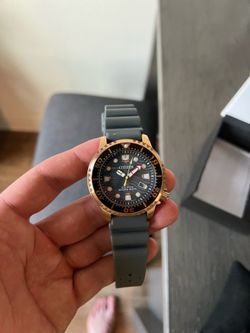 CITIZEN PROMASTER ECO-DRIVE GRAY DIAL DIVER WATCH BN0163-00H