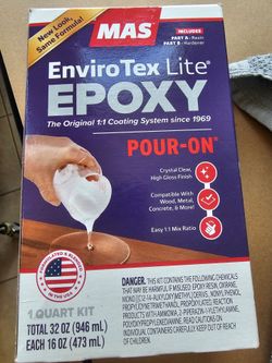 Pour on epoxy kit