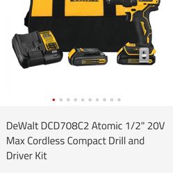 DeWalt 20V Drill Kit