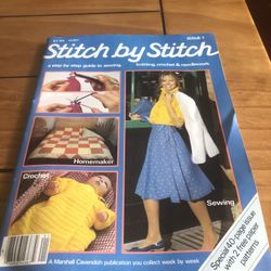 Vintage Stitch By Stitch Issue 1 A Marshall Cavendish Publication A Step By Step Guide To Sewing