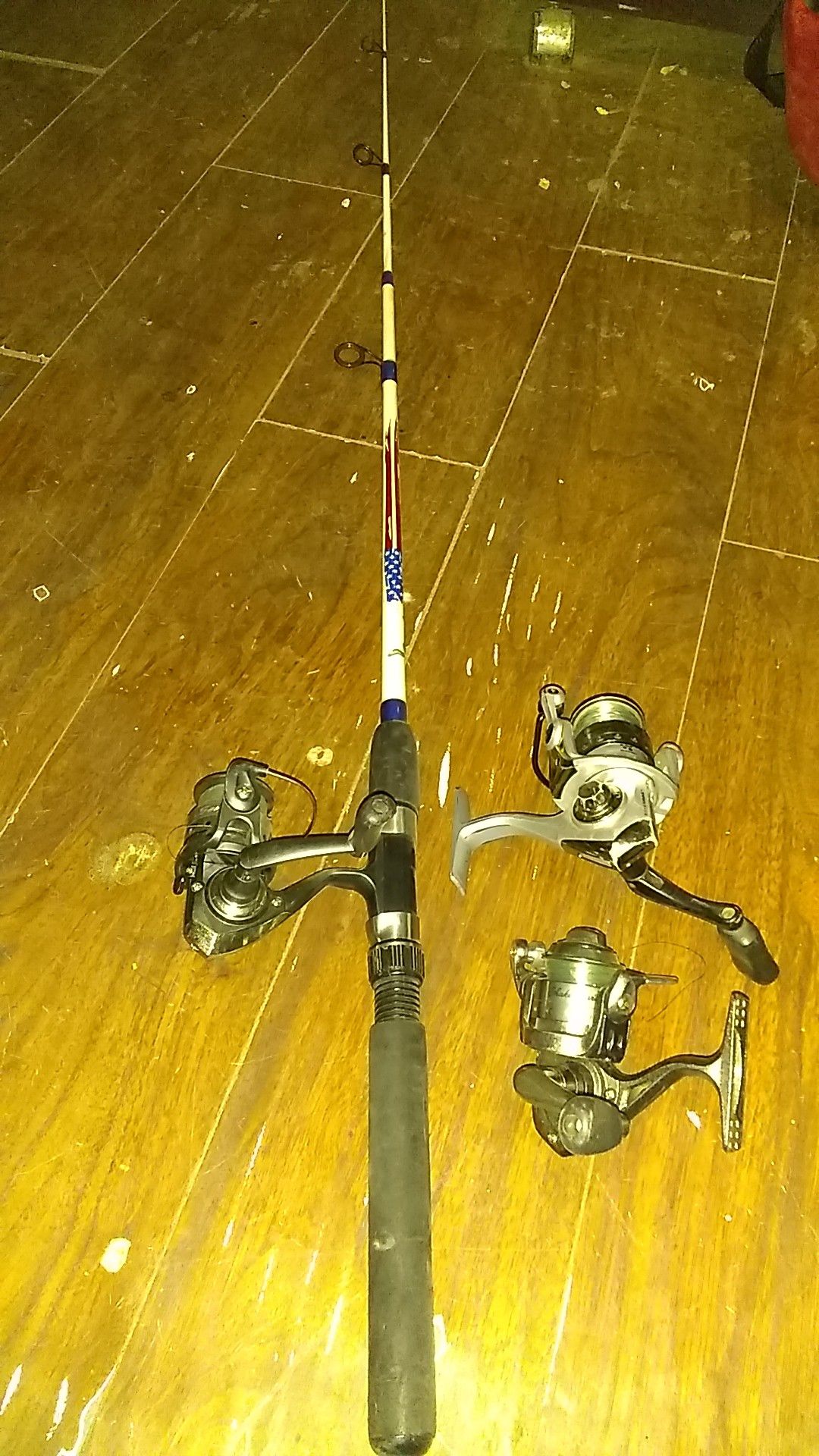 3 reels and a rod