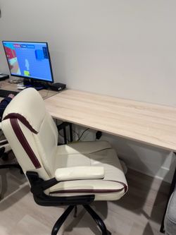 Desktop and Computer Chair