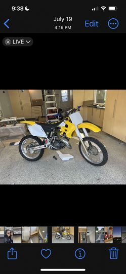 Suzuki 125 RM  Parts ( Plastic Cover Kit 