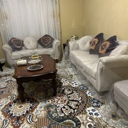 New Love Seat And Sofa