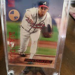Greg Maddux 1994 Topps Stadium Club Members Only Fantastic Finishers Parallel Baseball Card 