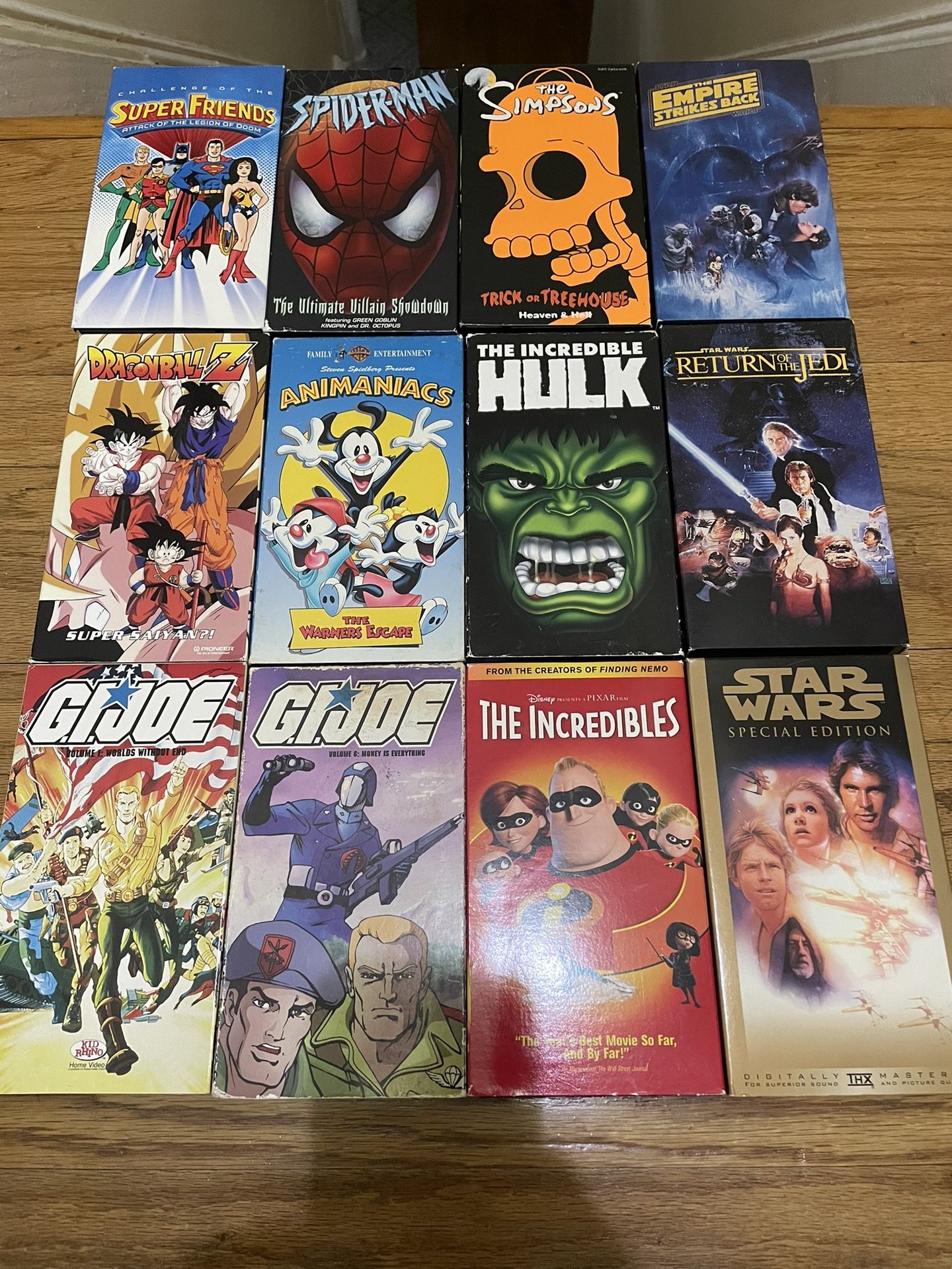 VHS TAPES LOT