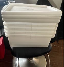 Bus Box Tote with lid 20 x 15