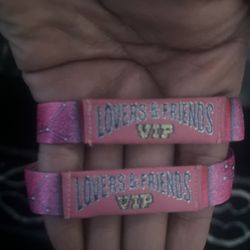 V.I.P Lovers And Friends Wristbands 