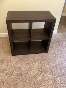 4-Cube Storage Organizer Shelf