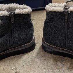 Steve Madden Women's Hiker Wedge Lace Up Boots 