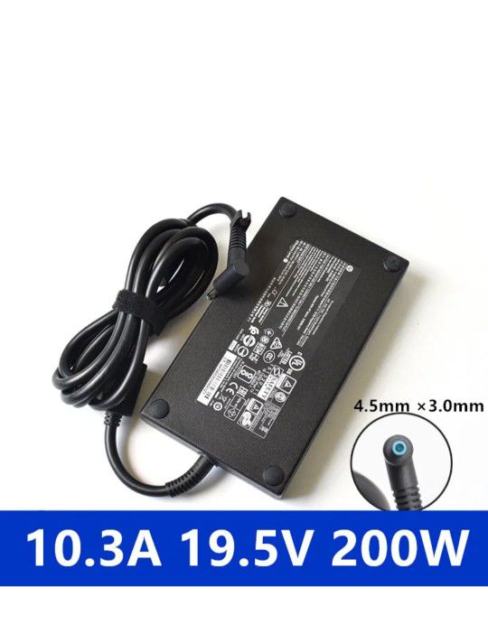 
HP 19.5V 10.3A 200W AC Adapter for HP ZBook 17 G3 17 G4 TPN Gaming Hp