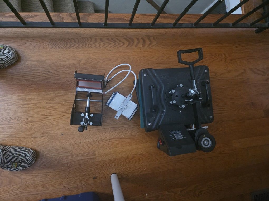 Heat Press With Accessories