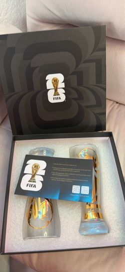 Official FIFA 2026 World Cup Beer Glass Set
