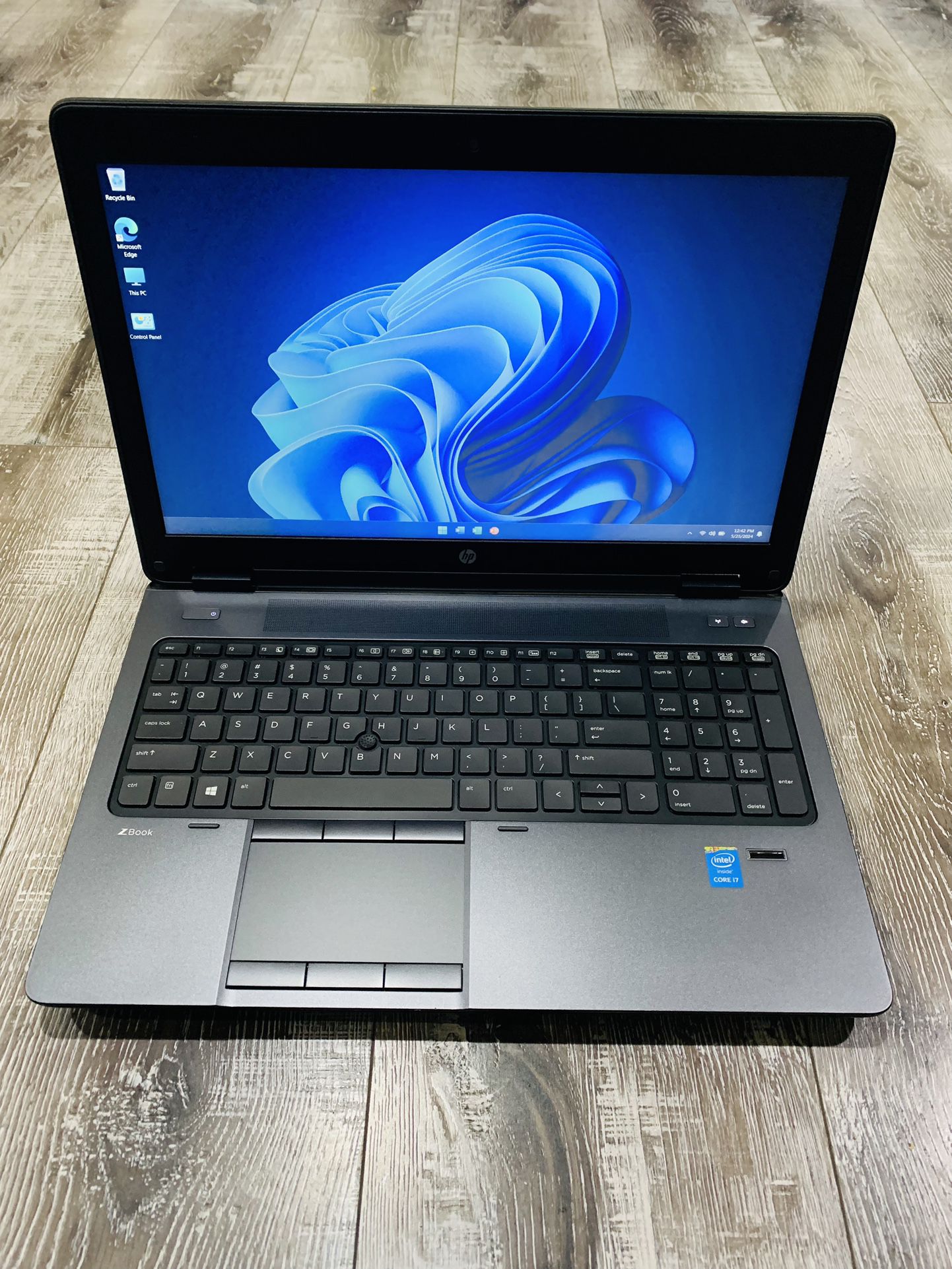 HP 15.6” Laptop - 32GB RAM, Intel  Core i7 @ 2.50GHz, 1TB SSD, Win 11 Pro, Nvidia Quadro Graphics, MS Office 2021