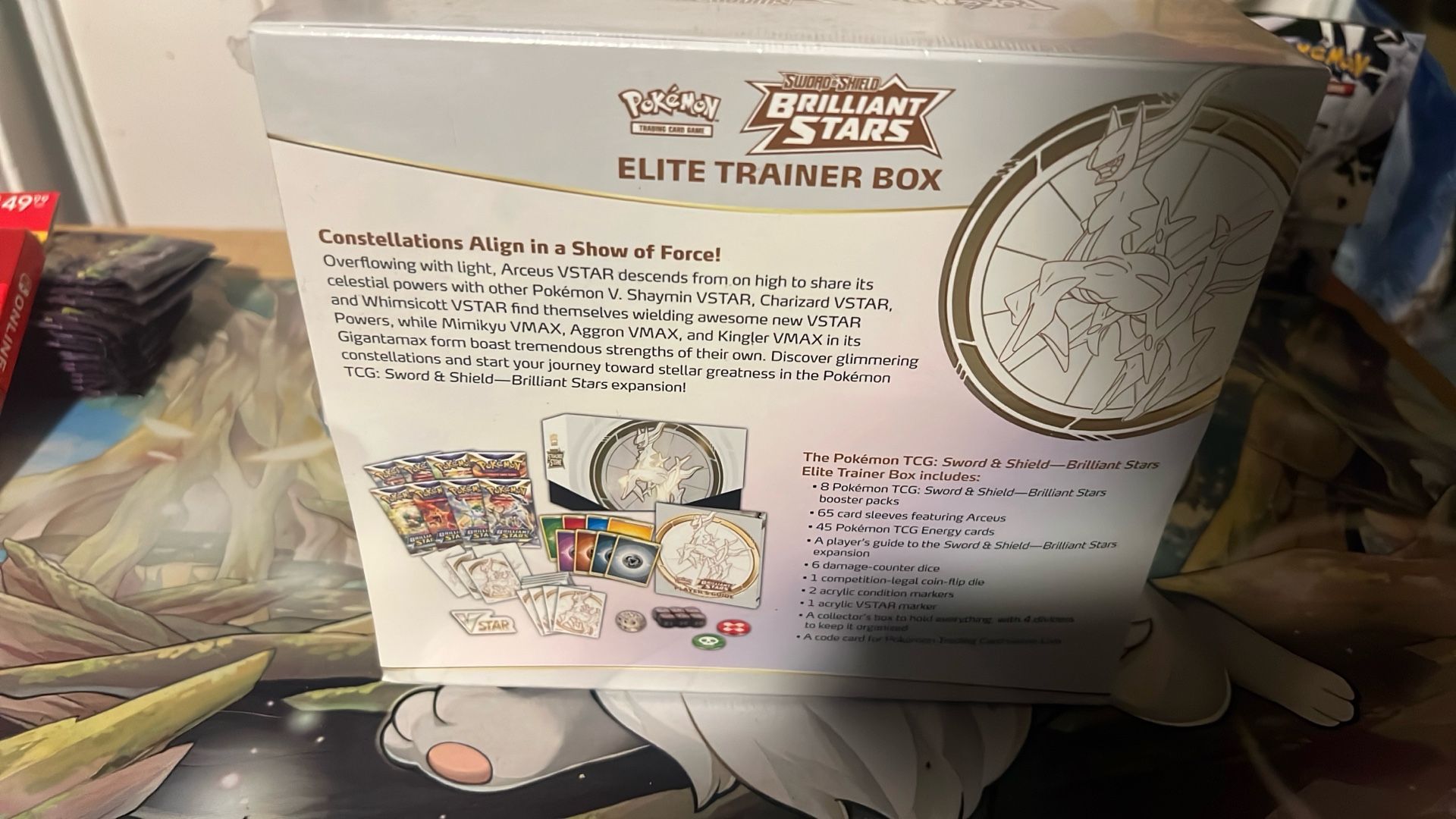 Pokemon Brilliant Stars Elite Trainer Box