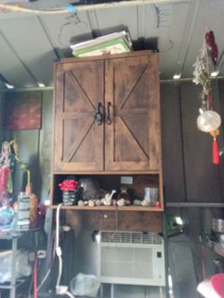 Wood cabinet