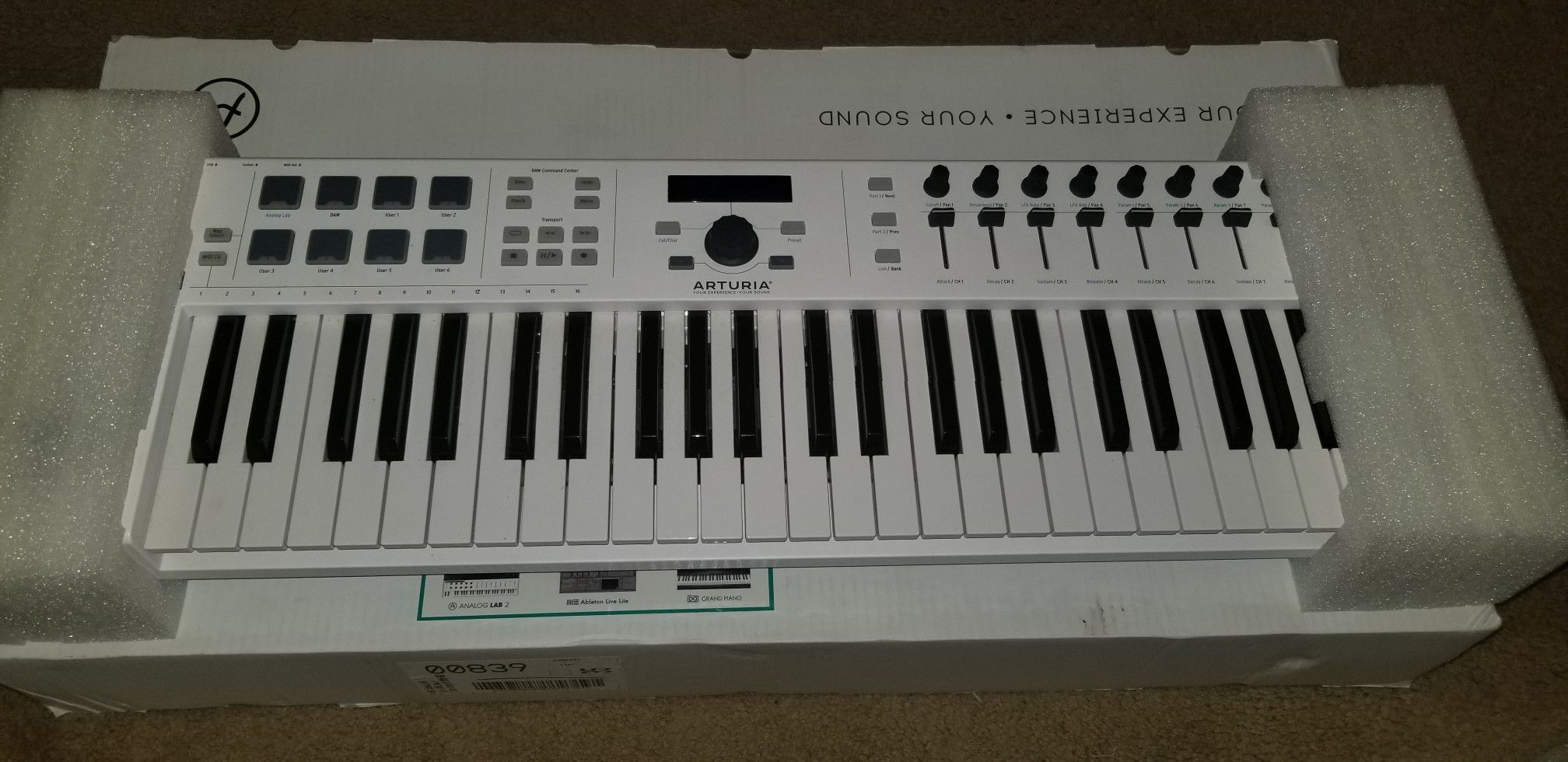 Arturia midi keyboard