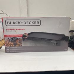 Black + Decker, 8 Serving Nonstick Electric Griddle