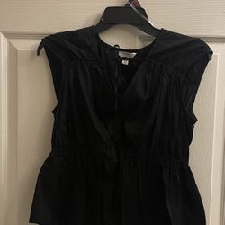 Brand New Black Sleeveless Top Size Small 