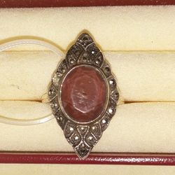 . 925 Amethyst Ring Size 6 1/2