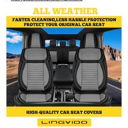 Car Seat Covers, Breathable and Waterproof Faux Leather