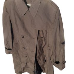 Vintage Military Rain Jacket / Rain Coat 