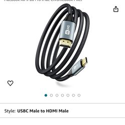 USB C to HDMI Cable 