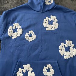Denim Tears Hoodie Blue 