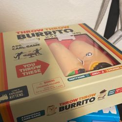 Exploding Kittens Presents Throw Throw Burrito - A Dodgeball Card Game - Family Card Games for Adults, Teens & Kids - 2-6 Players 