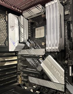 ASUS motherboard and ryzen 5800x