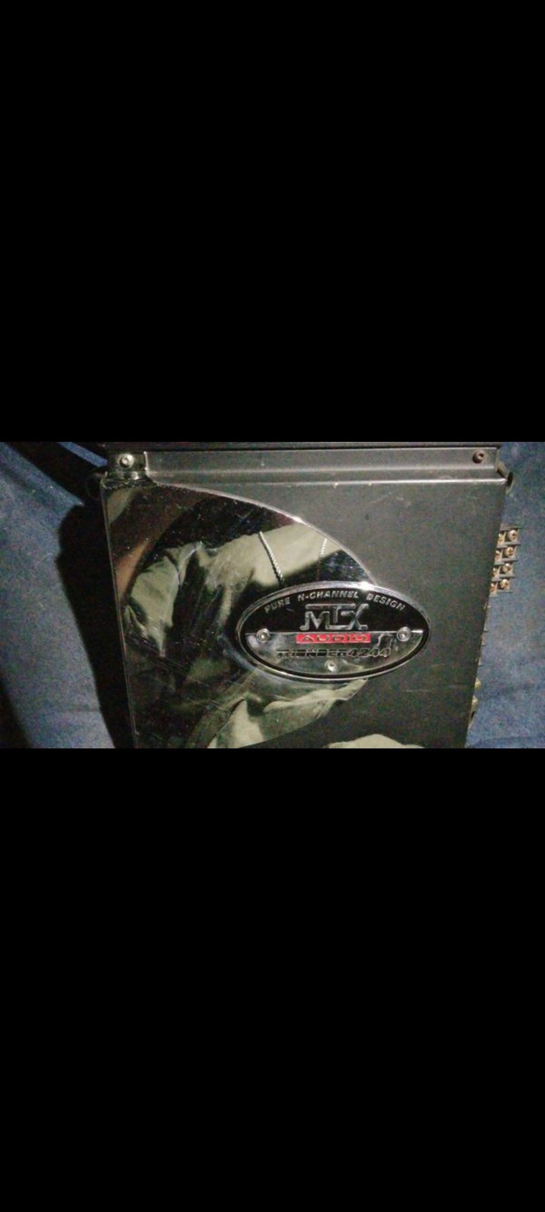 MTX thunder4244 amplifier ...its a 2 or 4 channel..