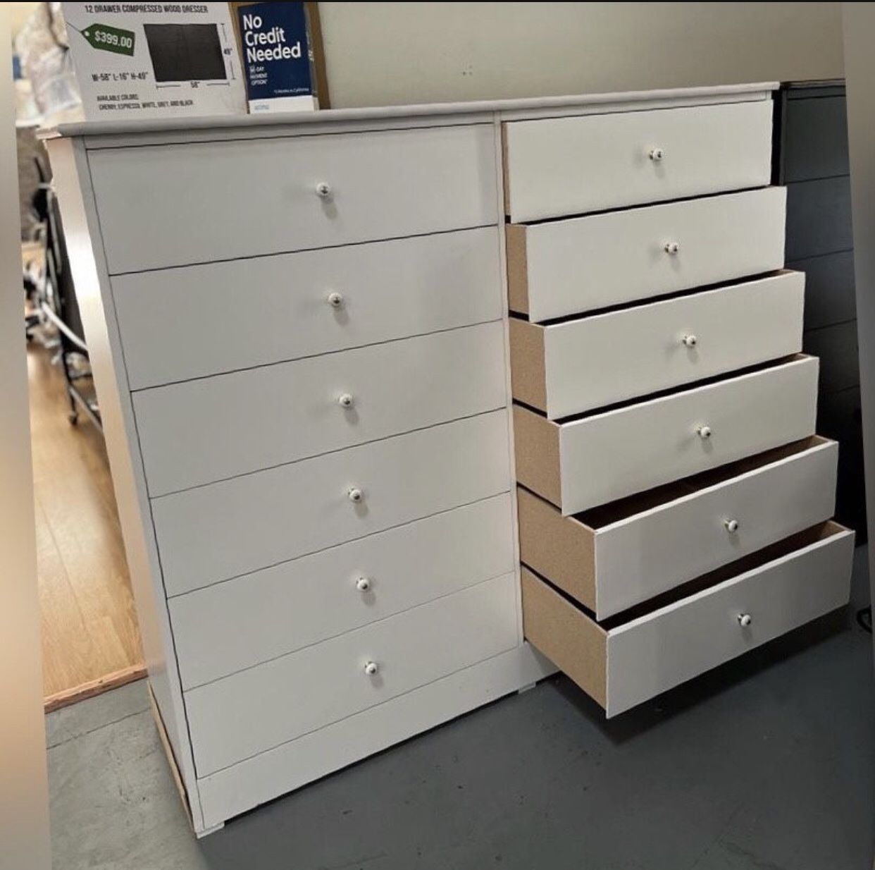 Twelve Drawers Dresser