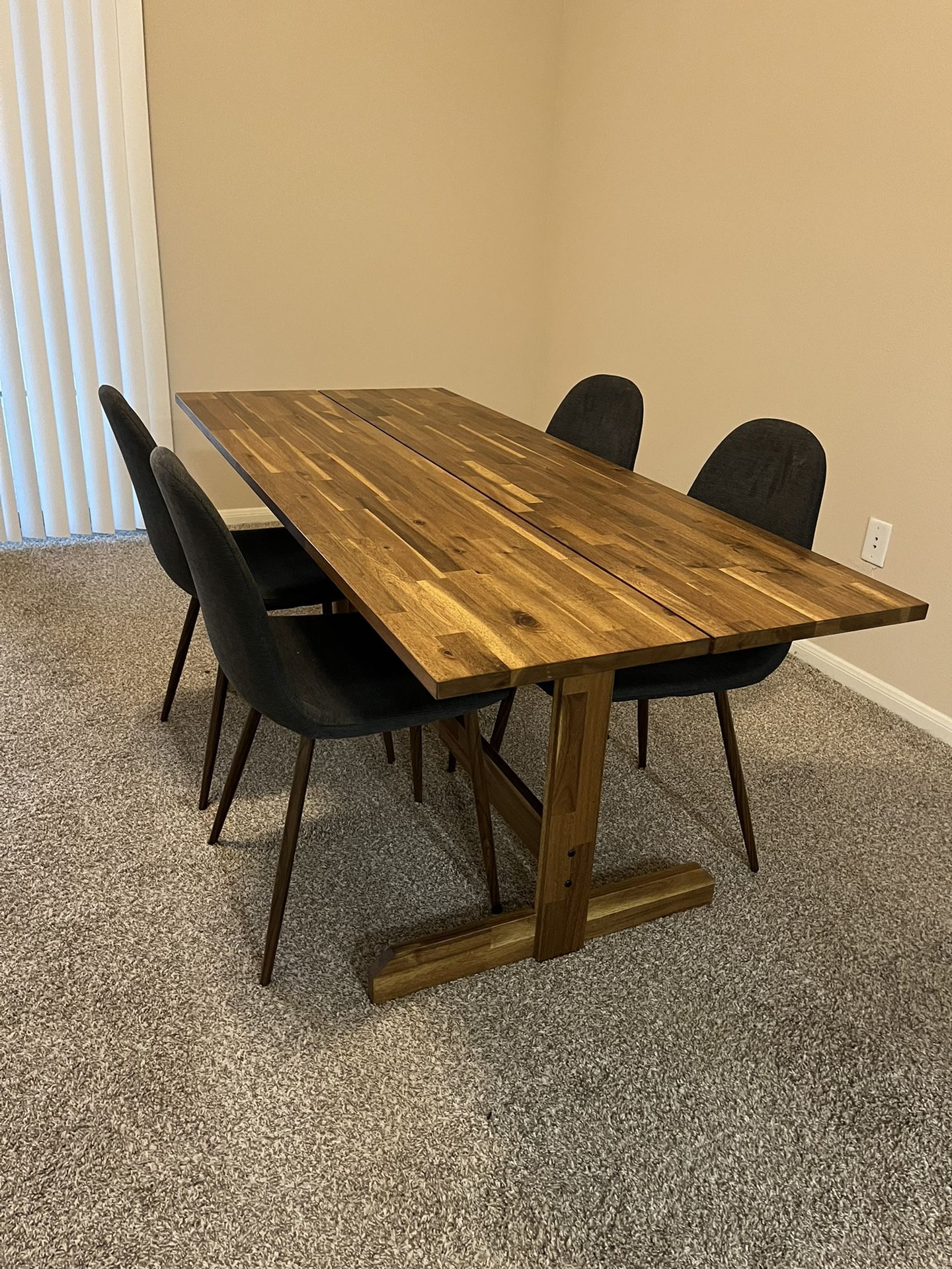 Dining Table Only (Ikea NACKANÄS) - 55” x 30”