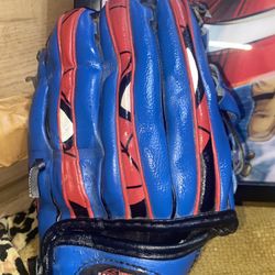 Kids Spider-Man glove baseball
