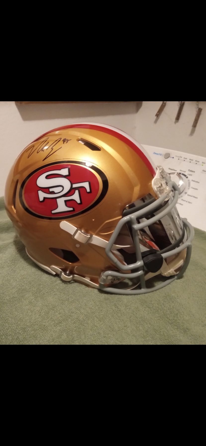 Authentic Signed Helmet