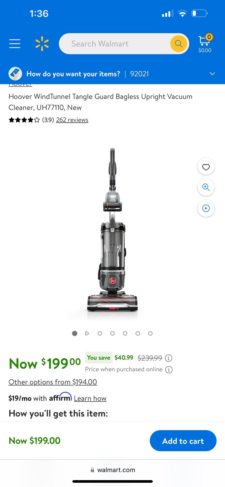 Hoover Vacuum