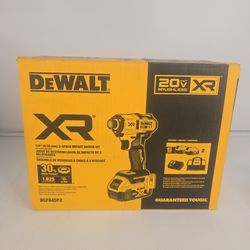 DeWALT  20V XR 1/4" Impact Driver Kit DCF845P2
