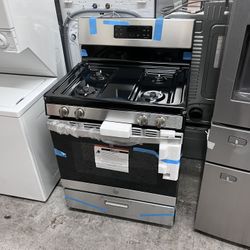 NEW GE 30” GAS STOVE